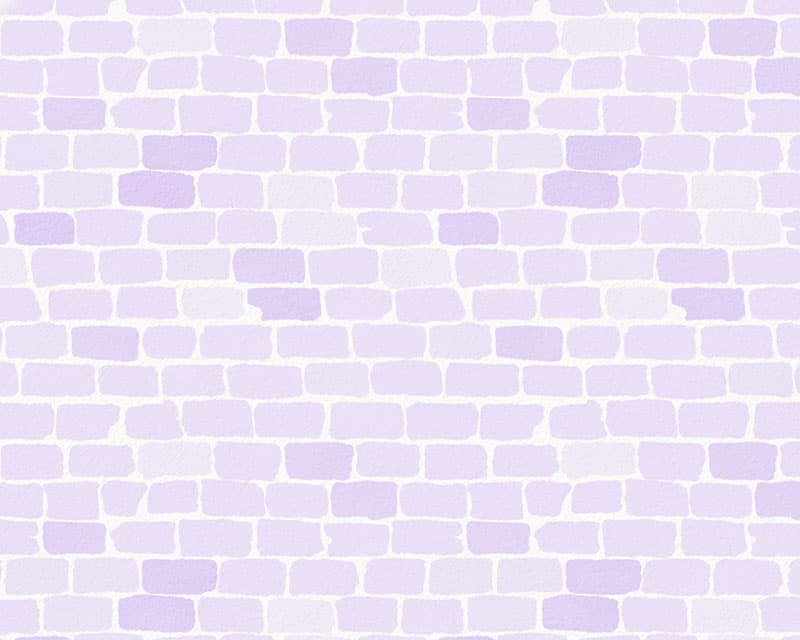 Soft Pastel Brick Wall Mural Wallpaper pattern detail
