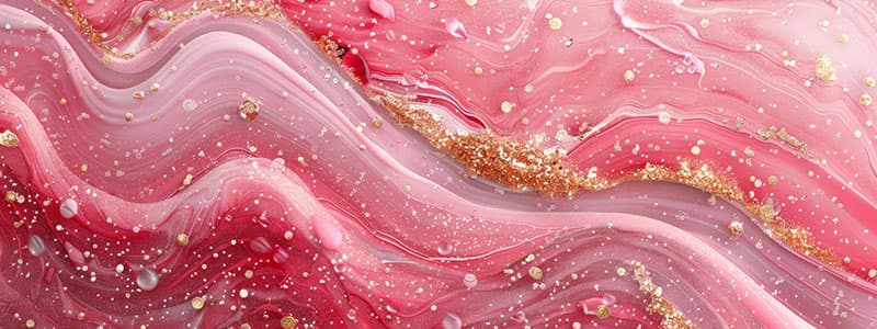 Beautiful Pink Quartz Wallpaper Mural pattern detail