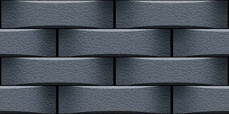 3D Grey Colored Wall Tiles Wallpaper Mural pattern detail