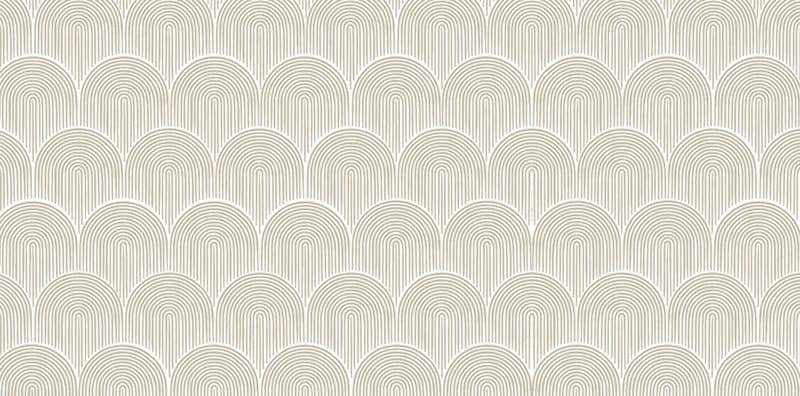 Modern Concentric Lines Pattern Wallpaper Mural pattern detail
