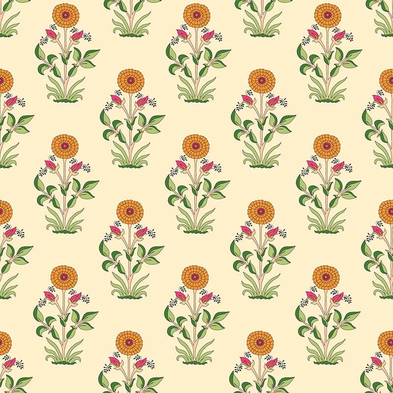 Garden Impressions Wallpaper Mural pattern detail