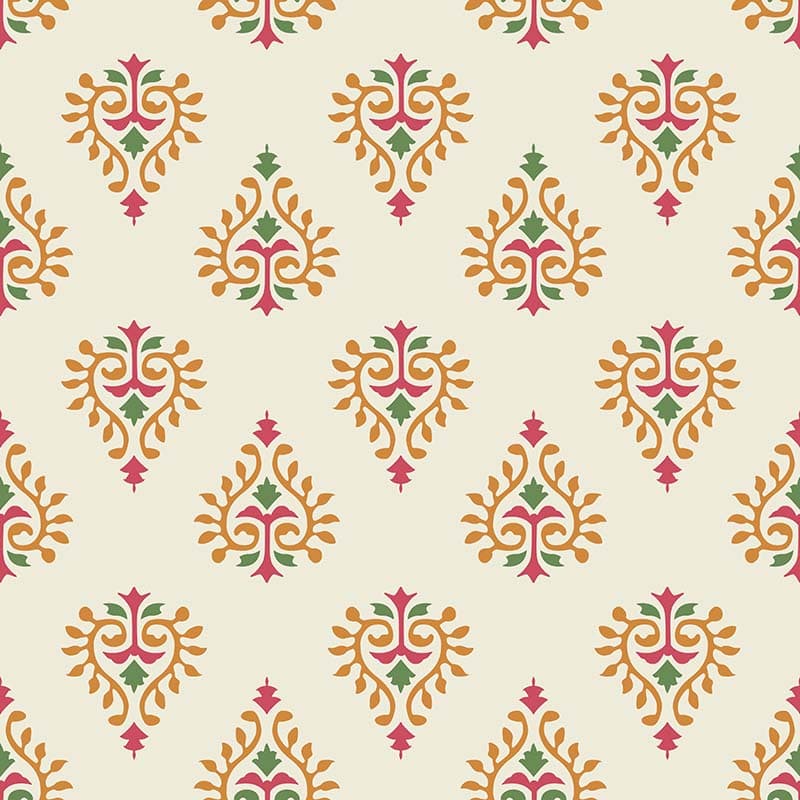 Heritage Hue Wallpaper Mural pattern detail