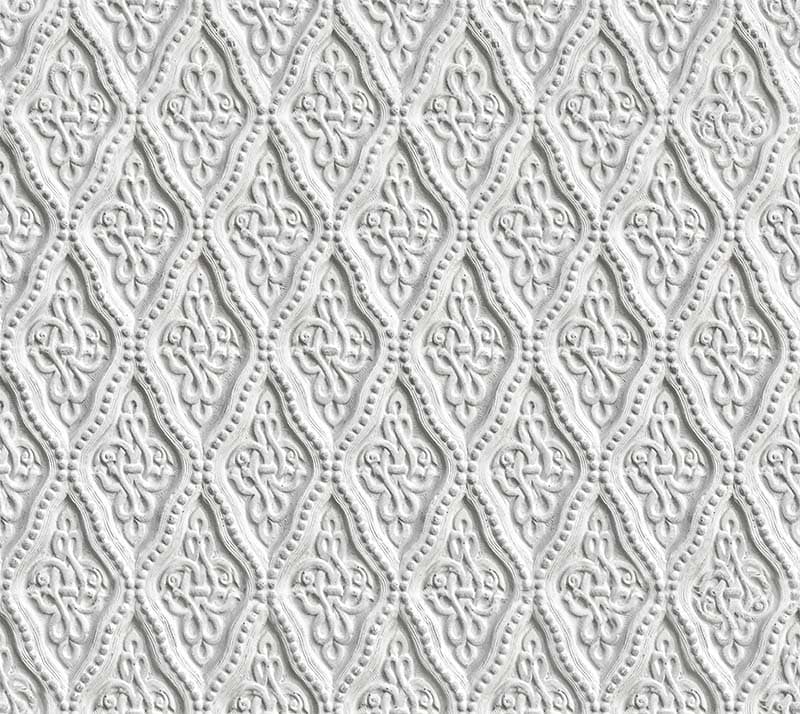 Architectural Art Stucco Style Wallpaper Mural pattern detail