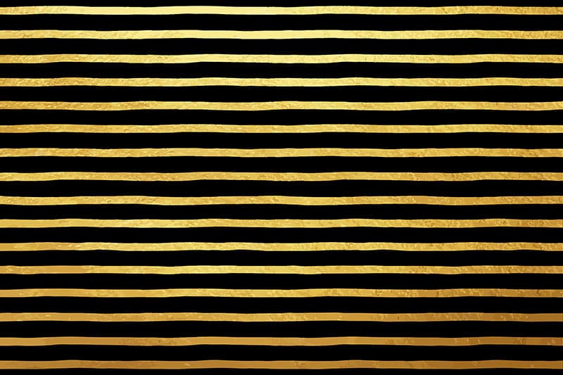 Golden Luxury Stripe Wallpaper Mural pattern detail