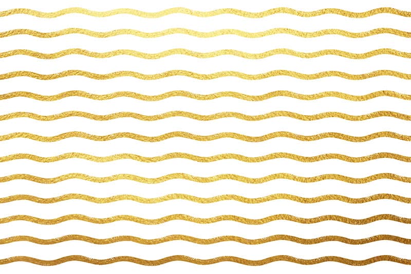 Majestic Golden Waves Wallpaper Mural pattern detail