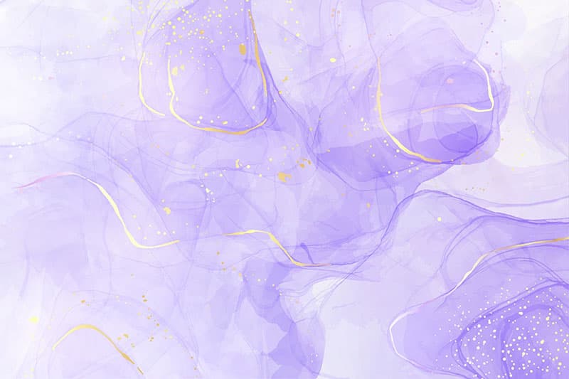 Pastel Violet Alcohol Ink Marble Wallpaper Mural pattern detail