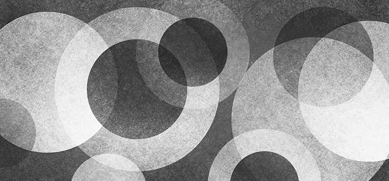 Black and White Modern Art Style Wallpaper Mural pattern detail
