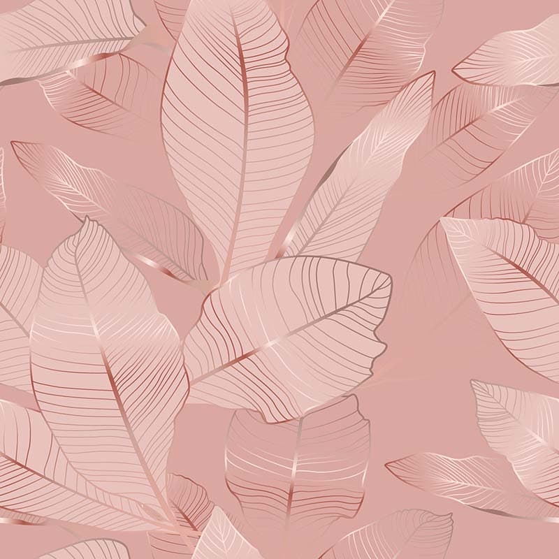 Banana Breeze Wallpaper Mural pattern detail
