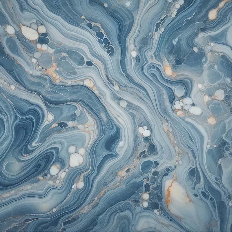 Beautiful Blue Marble Texture Wallpaper Mural pattern detail