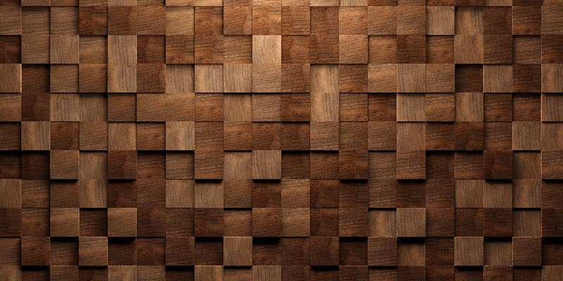 3D Wooden Cubes Texture Wallpaper Mural pattern detail