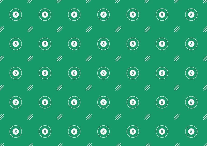Snooker Ball Pattern Wallpaper Mural pattern detail