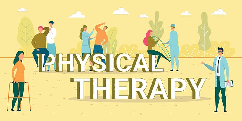 Physical Therapy Wallpaper Mural pattern detail