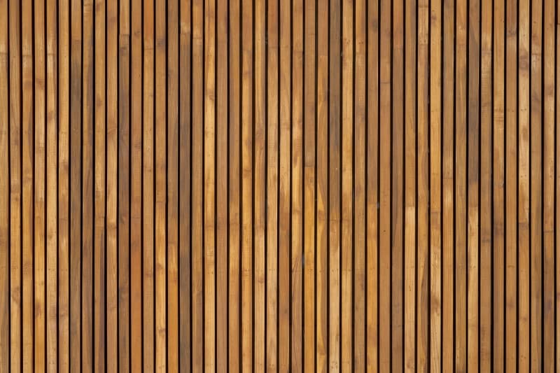 Wooden Slats Panel Wallpaper Mural pattern detail
