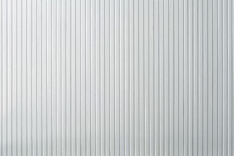 White Wooden Slat Wallpaper Mural pattern detail