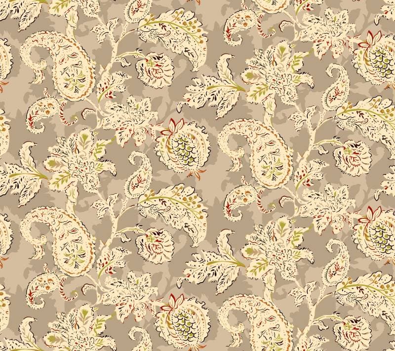 Grunge Hampton Flora Wallpaper Mural pattern detail