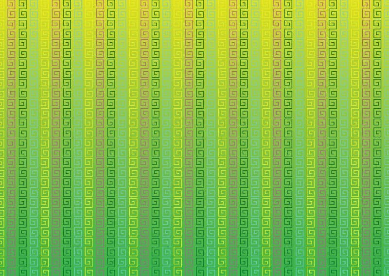 versace Green Pattern Wallpaper Mural pattern detail