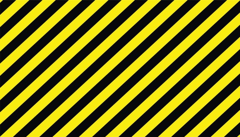 Electric Black and Yellow Wallpaper Mural pattern detail