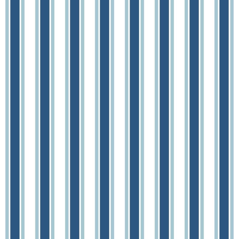 Elegant Steel Blue and White Wallpaper Mural pattern detail