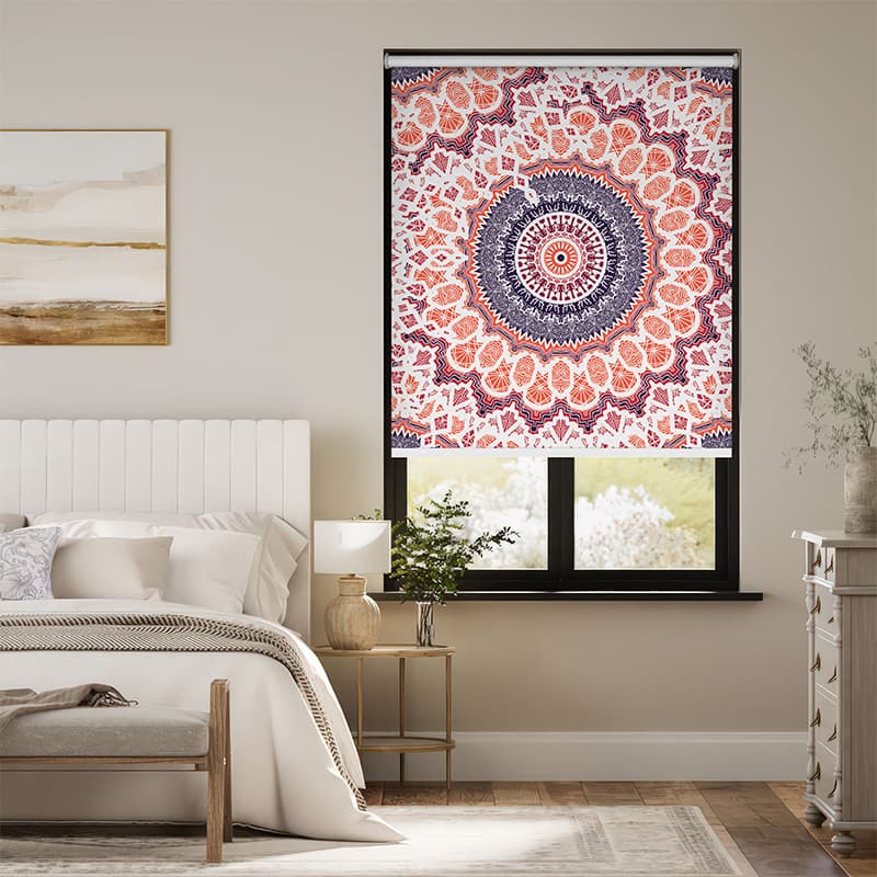 Intricate Mandala Design Roller Blinds pattern detail