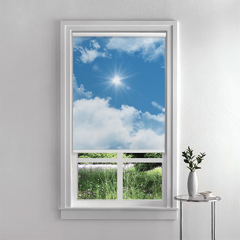Sunny Sky Radiance Roller Blind pattern detail