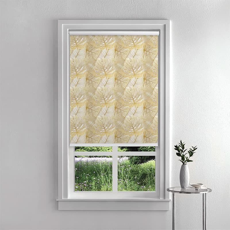 Enchanted Leaf Whisper Roller Blind pattern detail