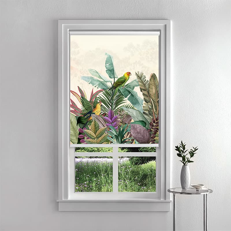 Tropical Serenade Roller Blind pattern detail