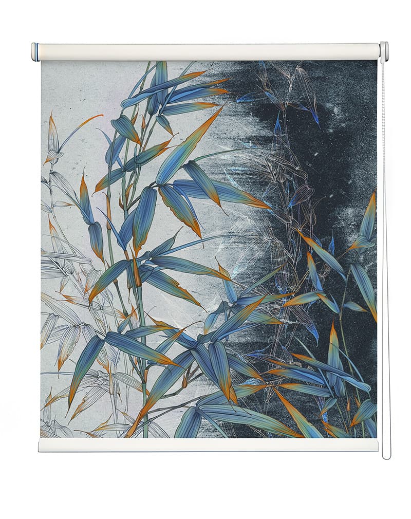 Bamboo Serenade Roller Blind shown in a room
