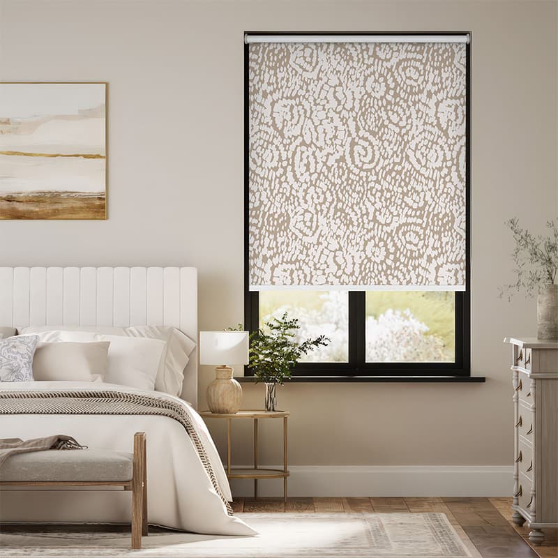 Textured Abstract Pattern Roller Blind pattern detail