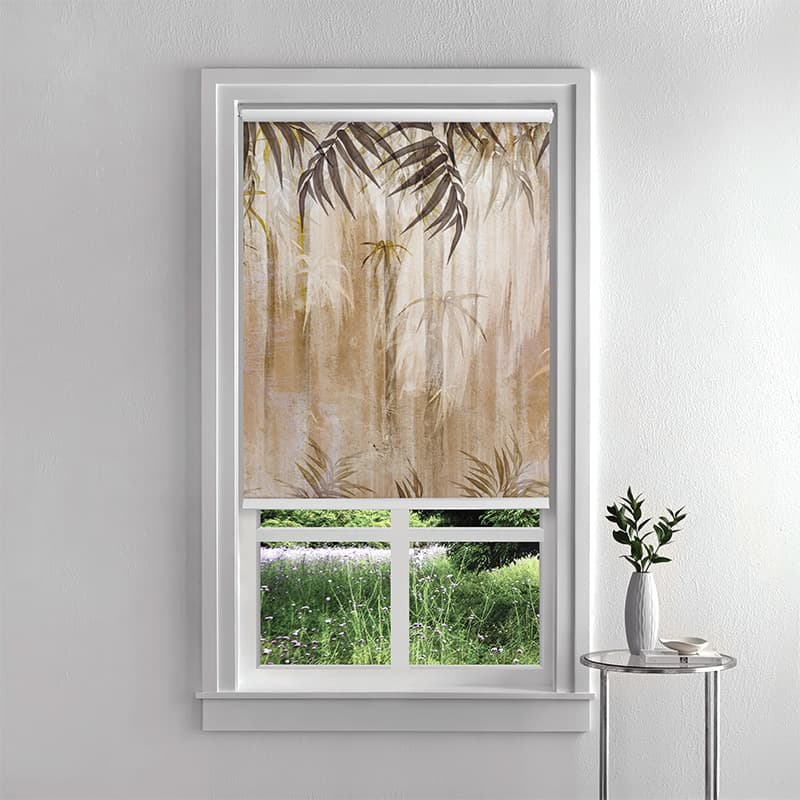 Bamboo Whisper Veil Roller Blind pattern detail
