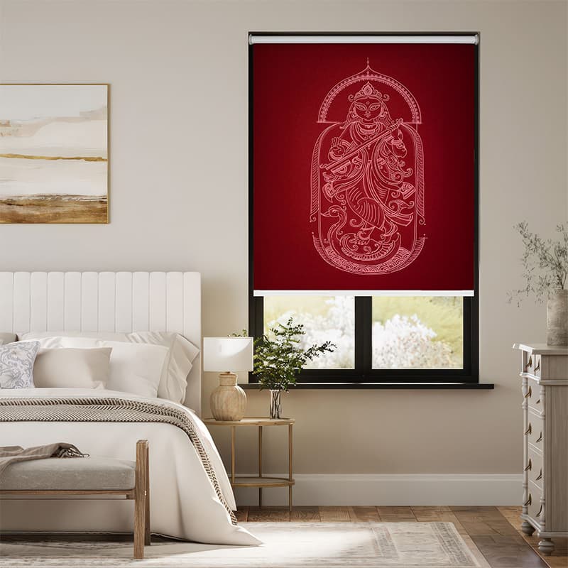 Divine Serenity Window Roller Blind pattern detail