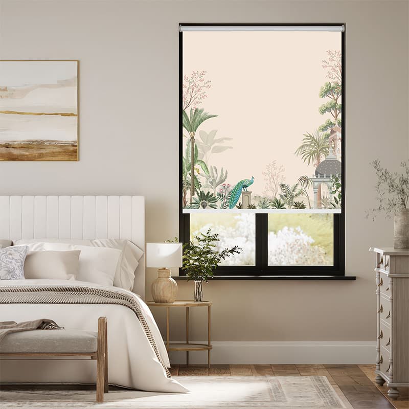 Tropical Paradise Window Roller Blinds pattern detail