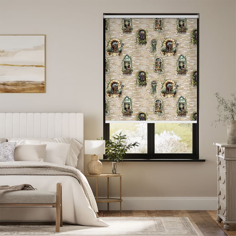 European Window Design Roller Blind pattern detail