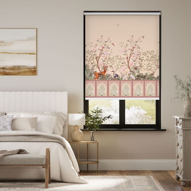 Royal Enchantment Printed Roller Blind pattern detail