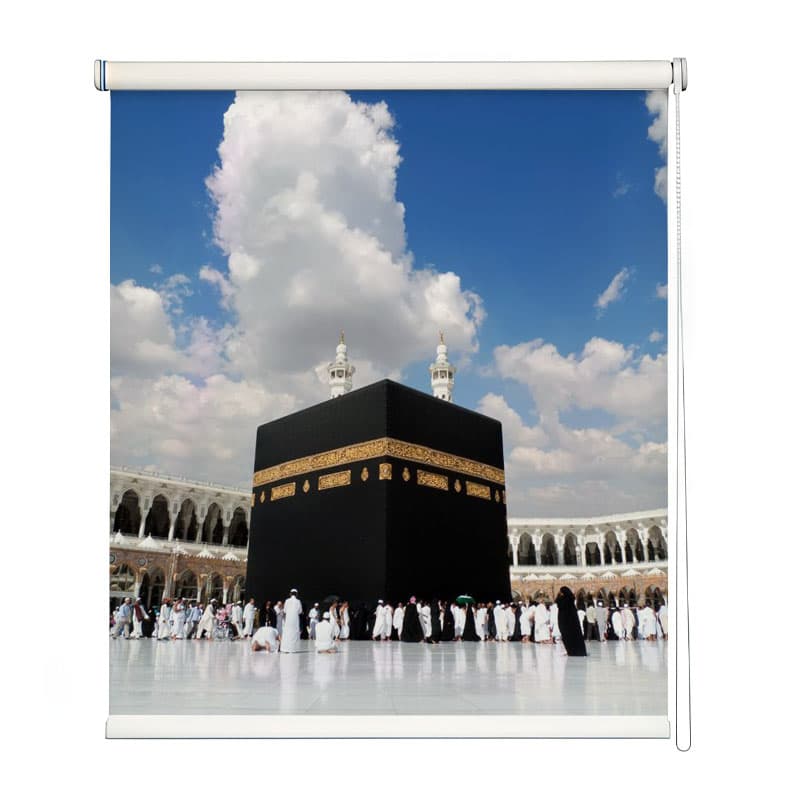 Mecca Islamic Roller Blind shown in a room