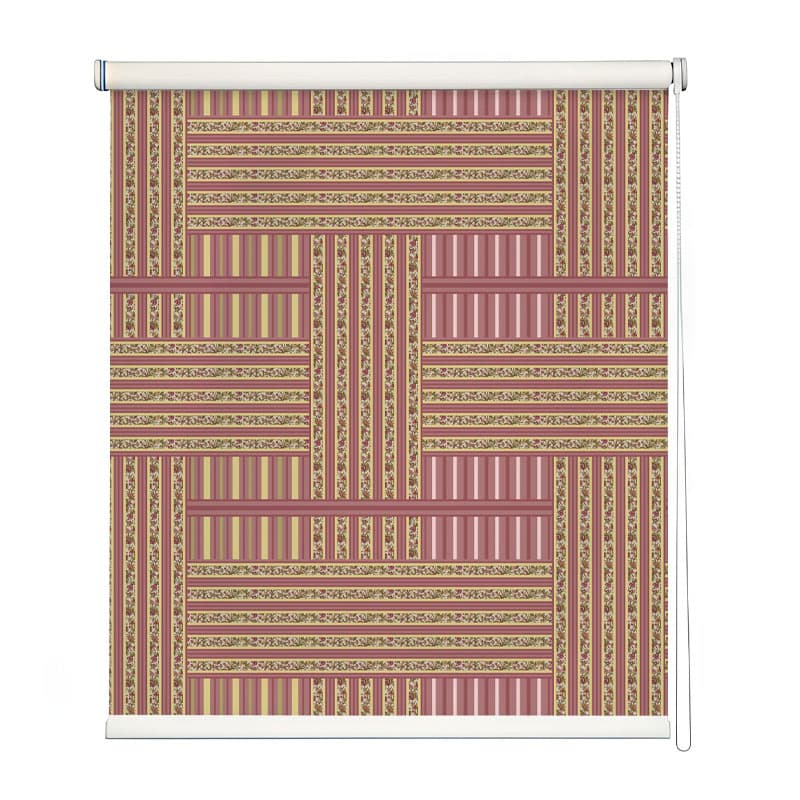 Venetian Tapestry Pelmet Roller Blinds shown in a room
