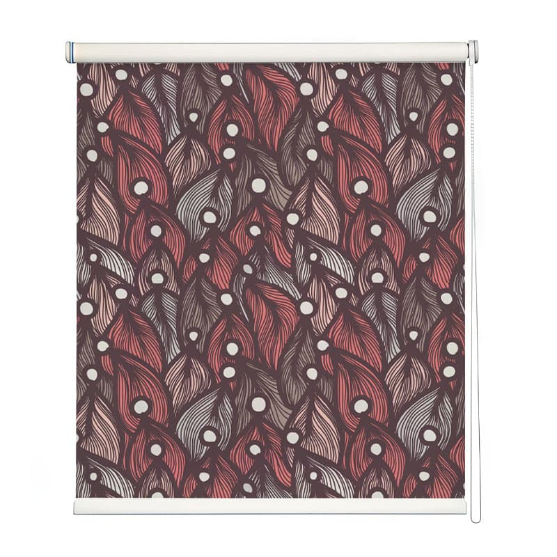Feather Fantasy Roller Blind shown in a room