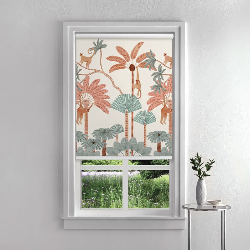 Jungle Gym Roller Blind pattern detail