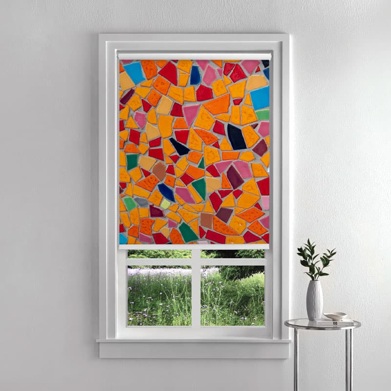 Colorcraze Mosaic Roller Blind pattern detail