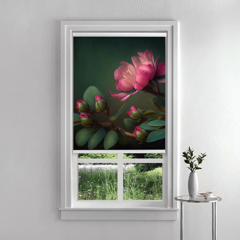Duskhaven Flora Roller Blind pattern detail