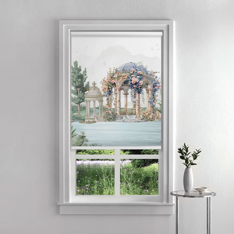 Mystic Arbour Roller Blind pattern detail