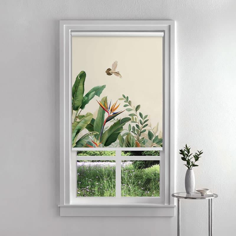 Jungle Chorus Roller Blind pattern detail