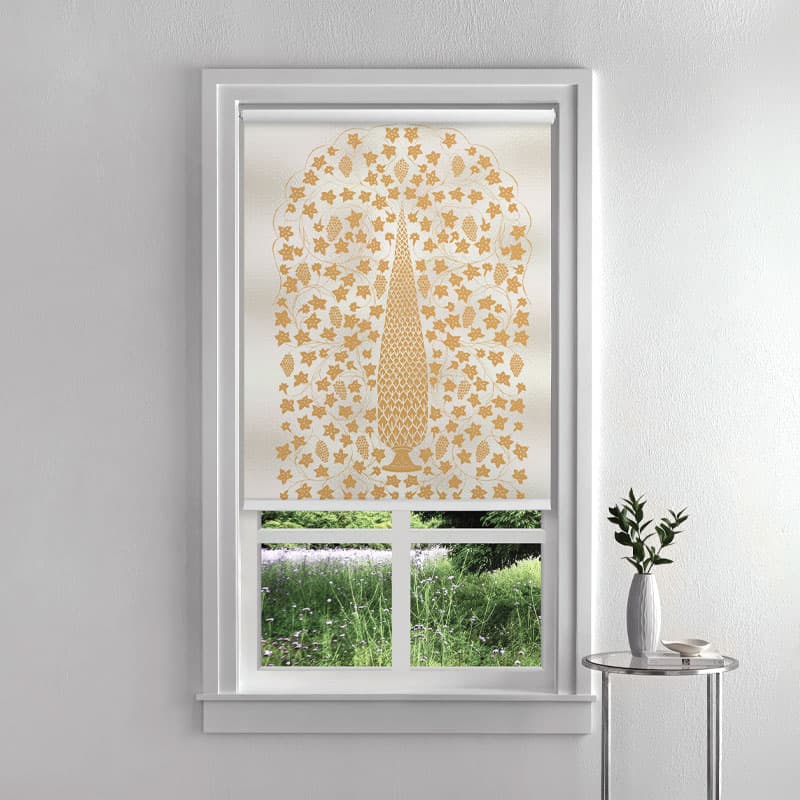 Durbar Decadence Roller Blind pattern detail
