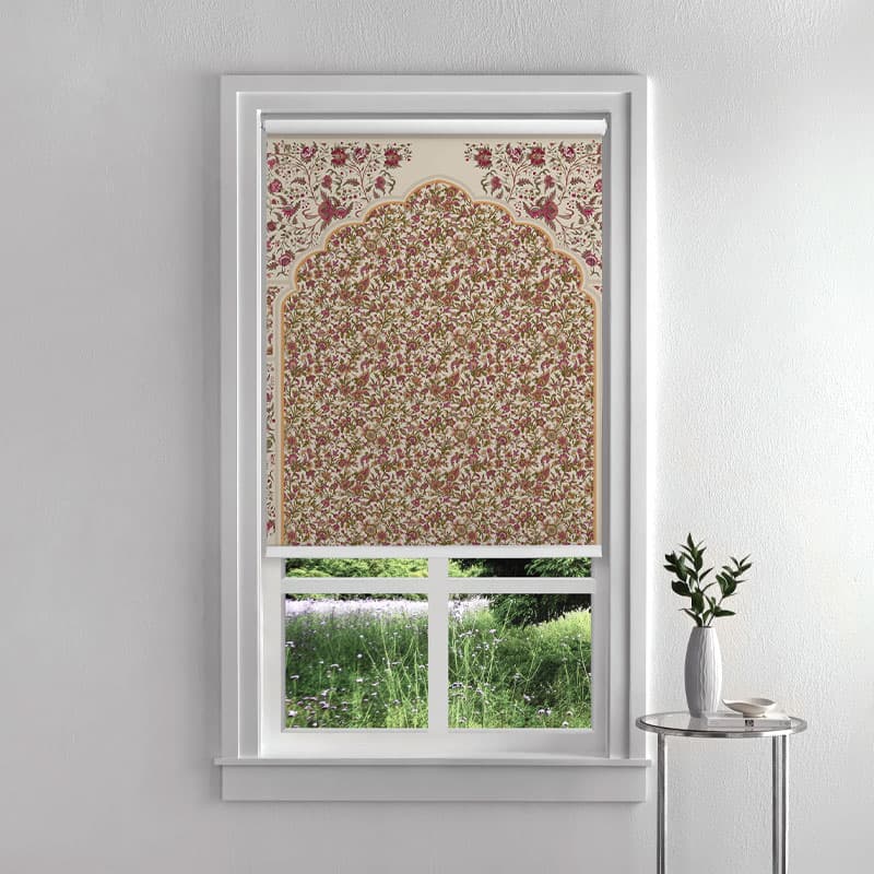 Pushpa Dwaar Roller Blinds pattern detail