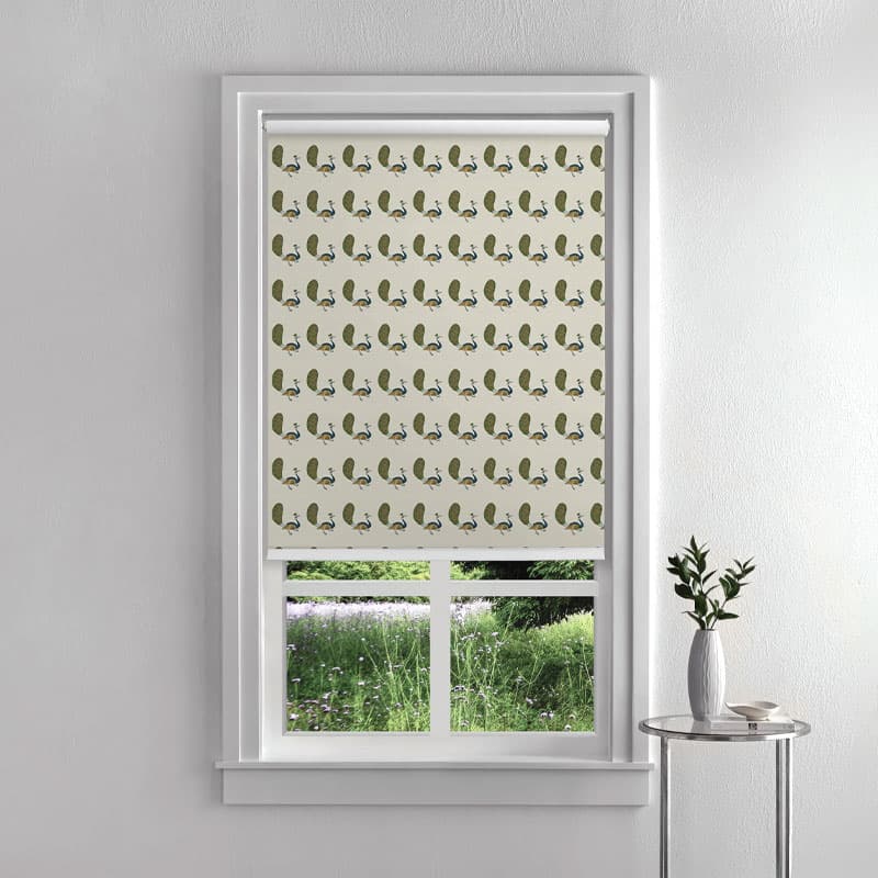 Regal Feathers Roller Blinds pattern detail