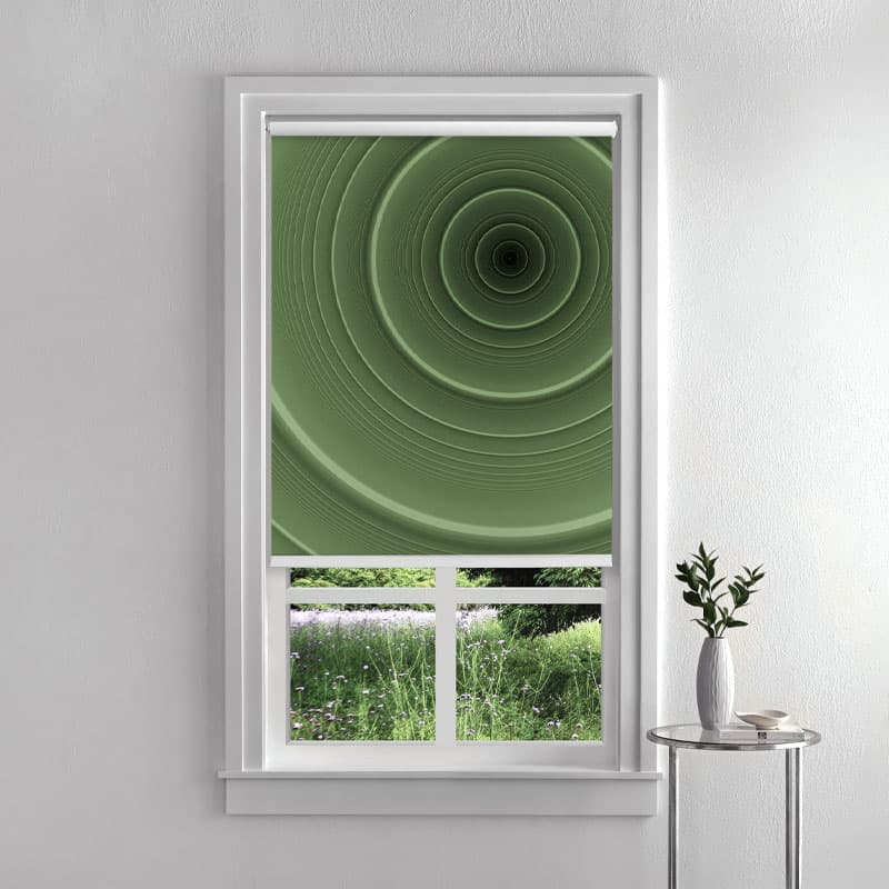 Spiral Serenity Roller Blinds pattern detail