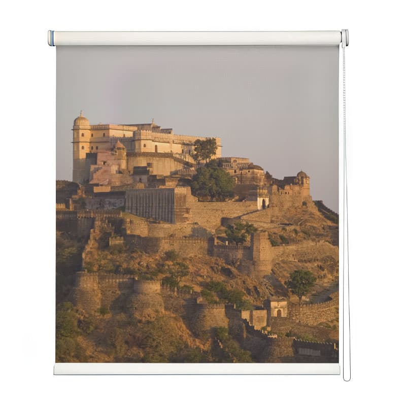 Kumbhalgarh Fort Roller Blinds shown in a room