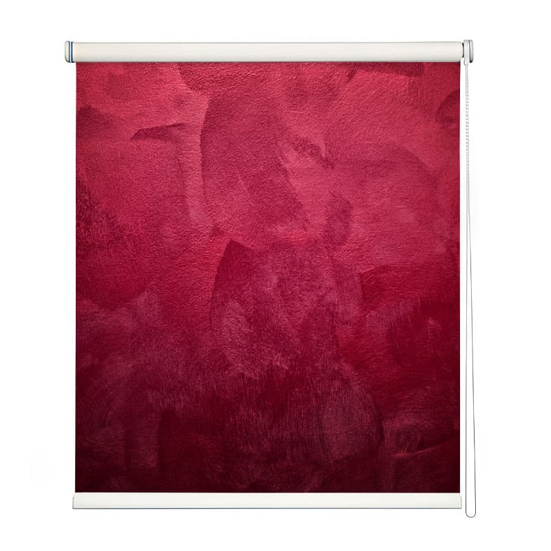 Velvet Rouge Roller Blinds shown in a room