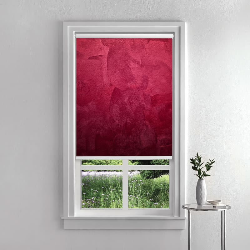 Velvet Rouge Roller Blinds pattern detail