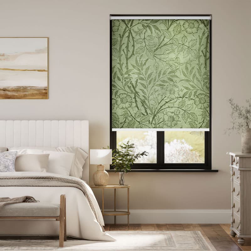 Vintage Botanical Garden Roller Blind pattern detail