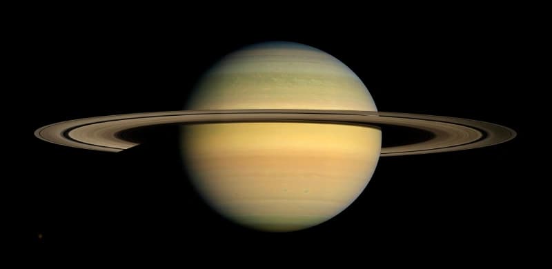 Ringara, Saturn Planet Space Wallpaper Mural pattern detail